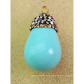 Multi-Color Round Natural Pearl Pendant Jewelry